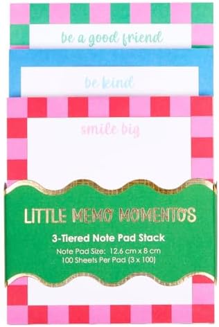 VOTUM Teacher Appreciation Sticky Notes Set, Colorful Notepads for