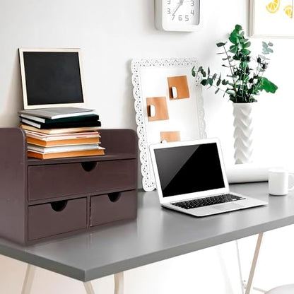 Besti Wooden Office Desk Organizer - Organizing Tool for Desktop