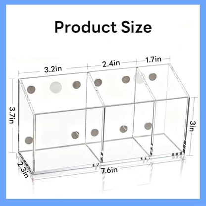 Magnetic Dry Erase Marker Holder for Whiteboard & Fridge & Locker