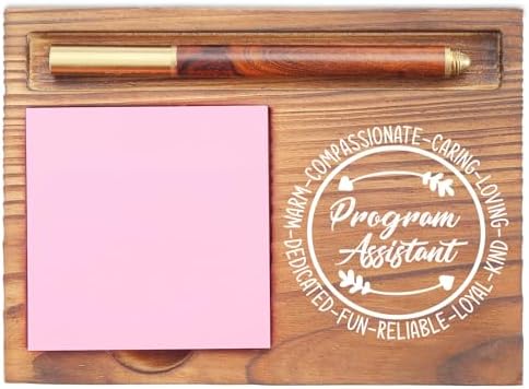 Program Assistant Sticky Note Holder, Appreciation Gifts for Program