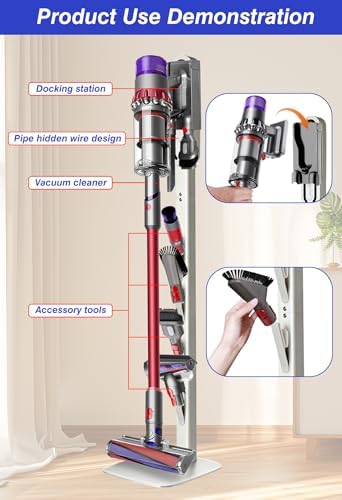Vacuum Stand for Dyson Gen5detect V16 V15 V12 Handheld Cordless
