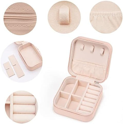 Mini Jewelry Travel Case,Small Jewelry Box,Traveling Jewelry