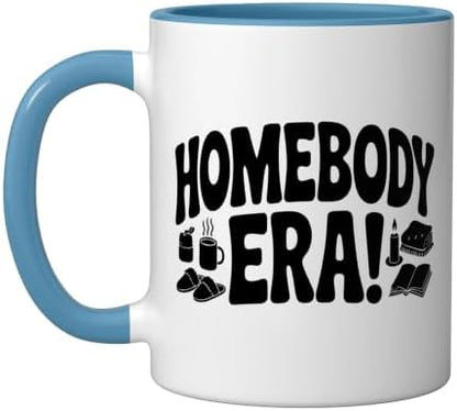 Homebody Era Surrounded Fairy Lights Soft Pillows Always Ceramic Mug