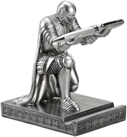 Windbreaker Soldier Knight Pen Holder Personalized Desk Accessory