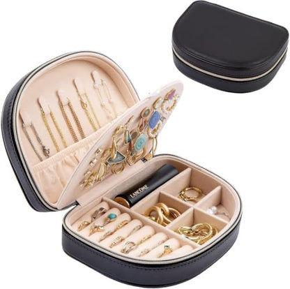 ProCase Travel Size Jewelry Box, Medium Portable Seashell-Shaped