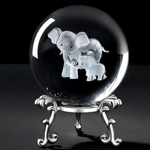 MAIBAOTA Elephant Gifts for Women Mother & Baby Elephant Decor for