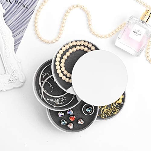 Jewelry Organizer, Small Jewelry Box Earring Holder for Women Gifts