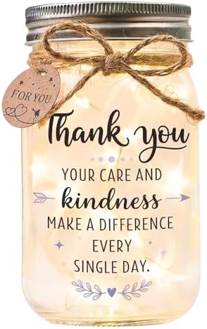 Thank You Gifts for Women, Appreciation Gifts for Women, Mason Jar