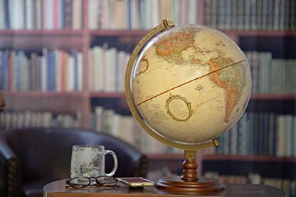 Replogle Lenox, 12"/30cm diameter Antique Style, Desktop Globe