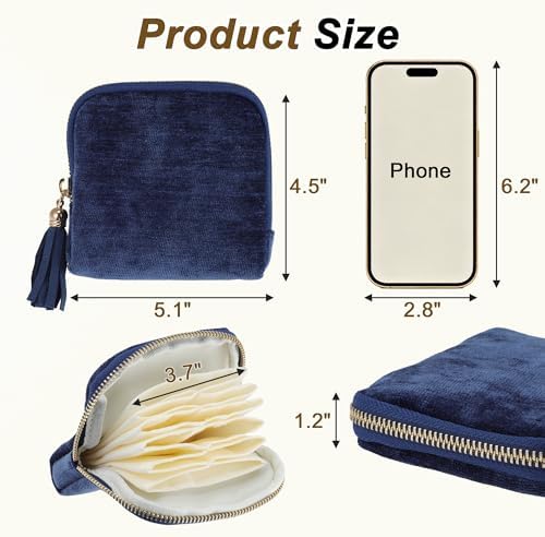 VOCOSTE Travel Jewelry Case, Portable Jewelry Pouch with 6 Layers