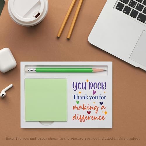 You Rock Inspirational Thank You Gift for Coworker Teacher Volunteer
