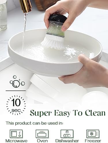 DOWAN Pasta Bowls, 65 oz Large Salad Bowls Set of 2, 10'' Serving