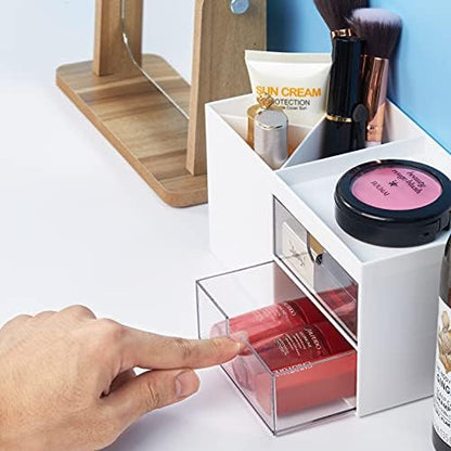 LETURE Office Desk Organizer with drawer, Office Supplies and Desk