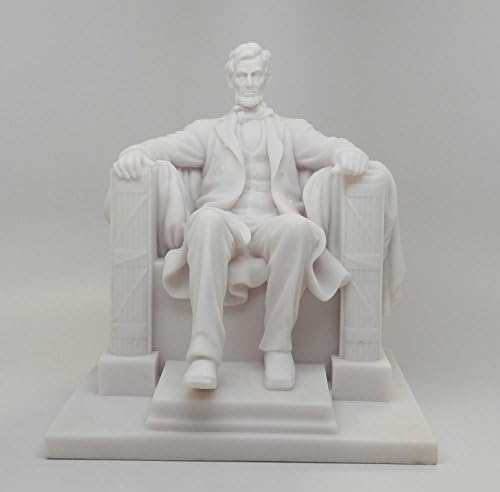 Pacific Giftware 8.25 Inch Abraham Lincoln National Memorial Replica