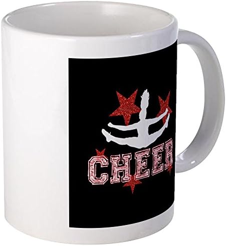 CafePress Cheerleader Black And Red Mugs 11 oz (325 ml) Ceramic Coffee