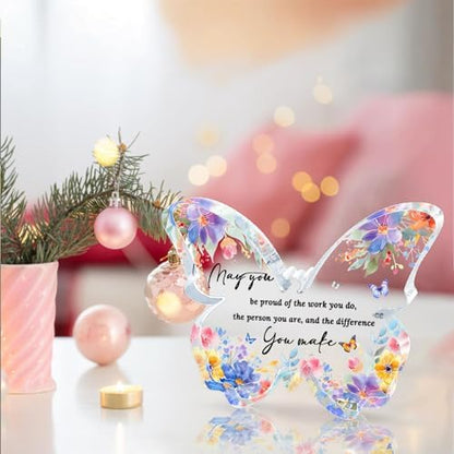 Butterfly Gifts for Women Coworker Teacher Thank You Gift for Teachers