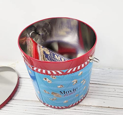 Ultimate Game Night Gift Basket – In a reusable popcorn Tin container