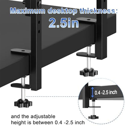 Spacrea 2 Tier Clamp on Desk Shelf