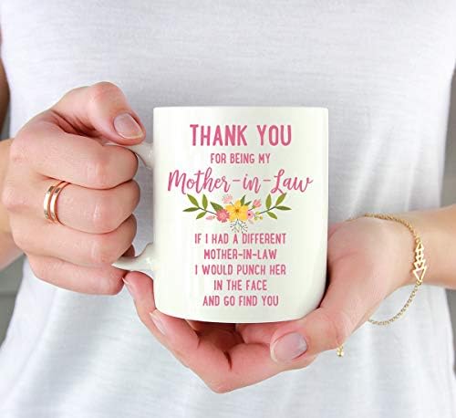 Andaz Press Funny Family 11oz. Coffee Mug Gift, Thank You For Being My