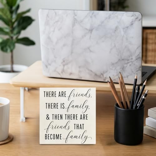 Friendship Family Wooden Signs - Friends Family Decor, Moving Away