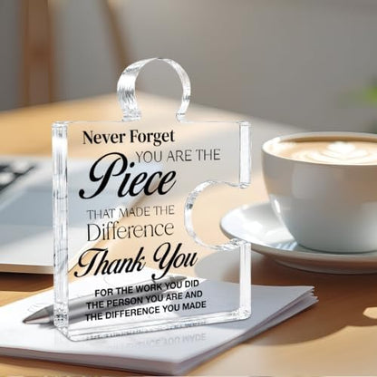 Thank You Gifts Bulk for Coworkers Women Men Boss Teacher, Set of 2