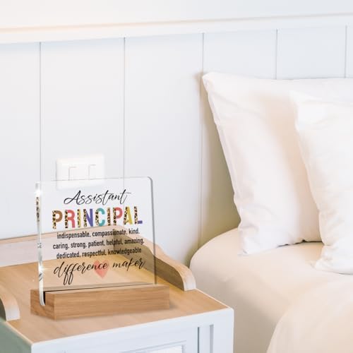 Assistant Principal Appreciation Gifts for Women Men, Thank You Gifts