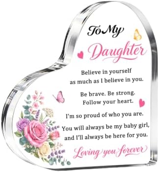 Daughter Gifts from Mom & Dad - To My Daughter Desk Decor