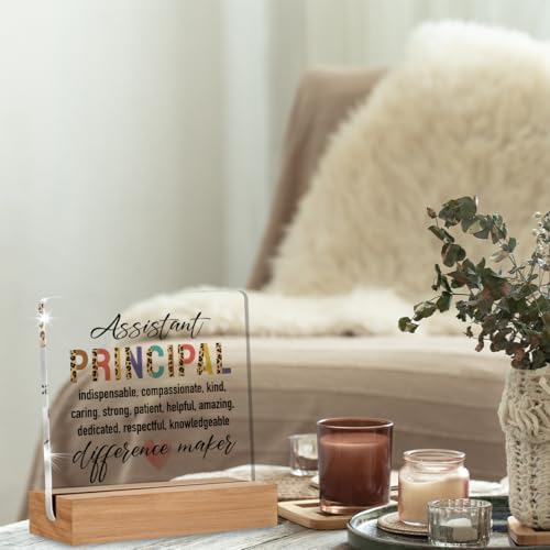 Assistant Principal Appreciation Gifts for Women Men, Thank You Gifts