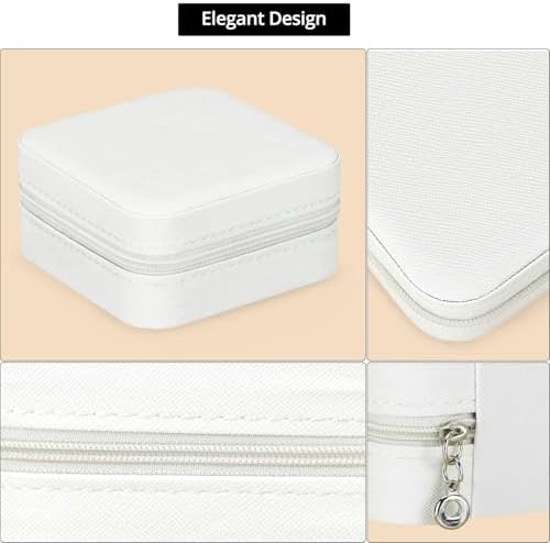 QWORK Travel Jewelry Case - 6 Pack Small Jewelry Travel Organizer Box