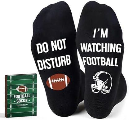 Funny Socks For Men - Cool Mens Football Socks, Sports Stocking