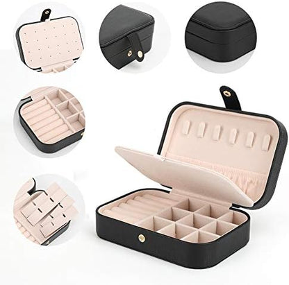 Small Jewelry Box Storage Organizer Jewelry case Travel Jewelry