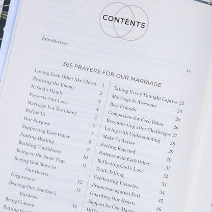 The Marriage Gift: 365 Prayers for Our Marriage - A Daily Devotional