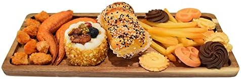 Rectangular Acacia Wood Trays 14 x 5.5 inch Perfect for Charcuterie