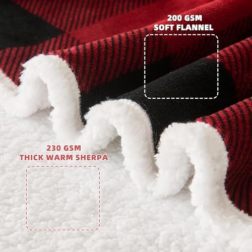 IFNOW Sherpa Wearable Blanket with Sleeves, Oversized Snuggle Robe