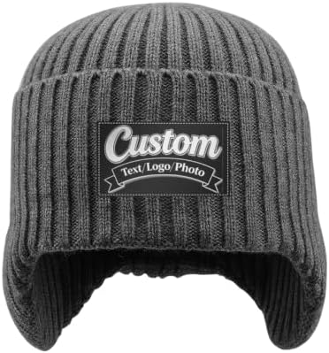 Custom Beanie Hats for Men Women Custom Cap Design Logo Photo Text