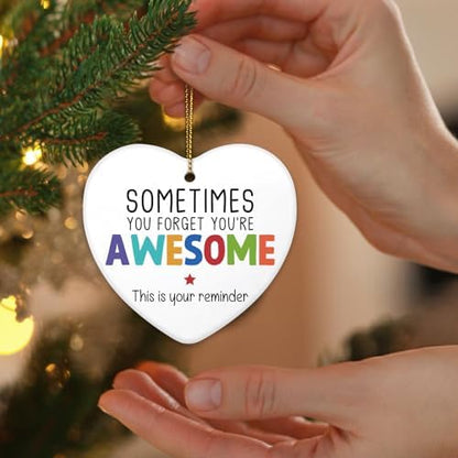Inspirational Gifts for Women Men Ceramic Ornaments Thank You Gifts