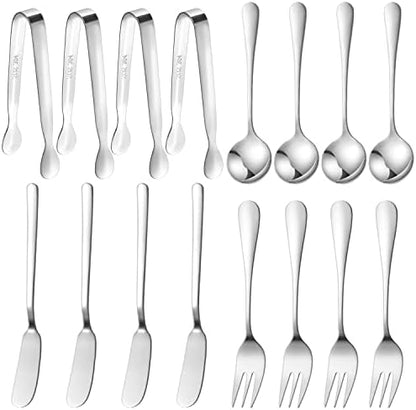 Cheese Butter Spreader Knife Set Charcuterie Accessories 16 Pieces