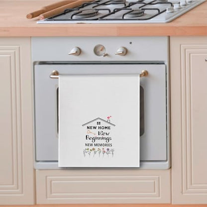 House Warming Gifts New Home Kitchen Towels, New Homeowner Gifts Dish
