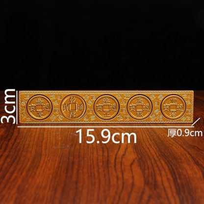 menfez Handmade Brass Paperweight Sculpture for Men's Office Desk&man
