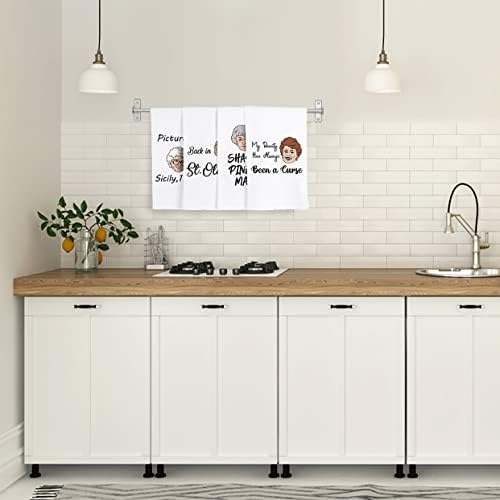Funny Kitchen Towels-Golden Inspired Gifts for Women,Golden
