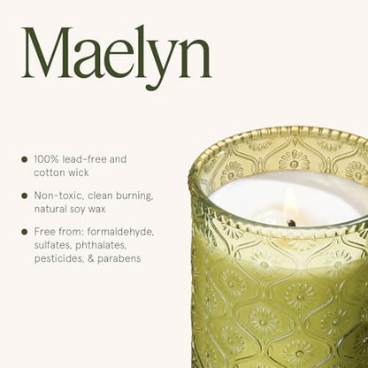 LA JOLIE MUSE Starlit Fir Pine Scented Candles for Home, Soy Wax 40
