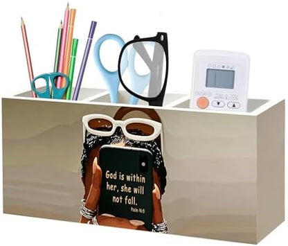 Inspirational Christian Black Girl Woman Makeup Brush Toothbrush