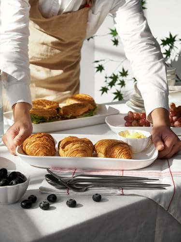 DOWAN Serving Platters and Trays for Wedding Decor, 16"/14"/12"