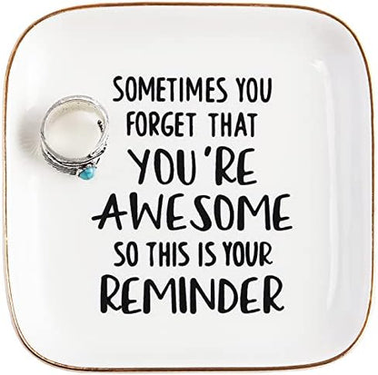 PUDDING CABIN Gifts for Women Unique Birthday, Inspirational Jewelry