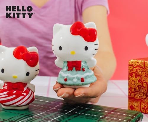 Silver Buffalo Sanrio Hello Kitty 3D Sculpted Festive Christmas Tree
