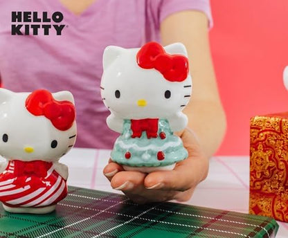 Silver Buffalo Sanrio Hello Kitty 3D Sculpted Festive Christmas Tree