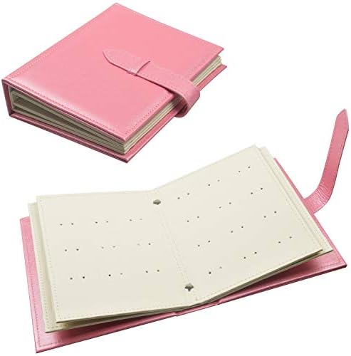 Fangoo Earring Organizer Book Design Earring Holder Travel Jewelry