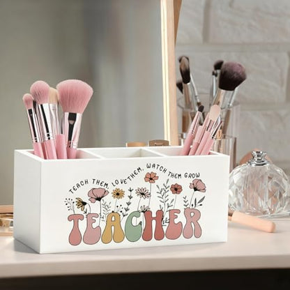 Teacher Appreciation Pen Pencil Utensil Holder for Women