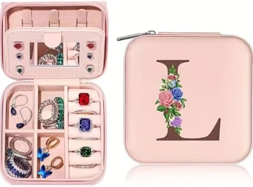 Personalized Jewelry Box - A portable storage box for travel rings