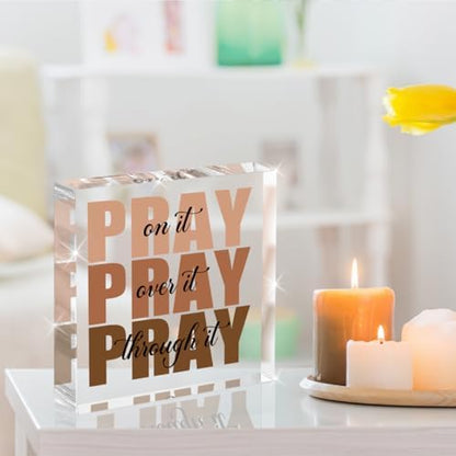 Brown Room Decor, Inspirational Christian Gifts for Women, Brown Dorm